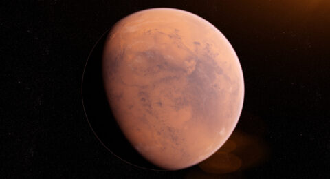 Illustration of Mars