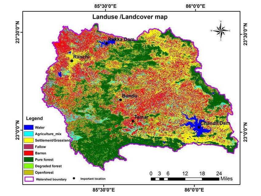 land cover map