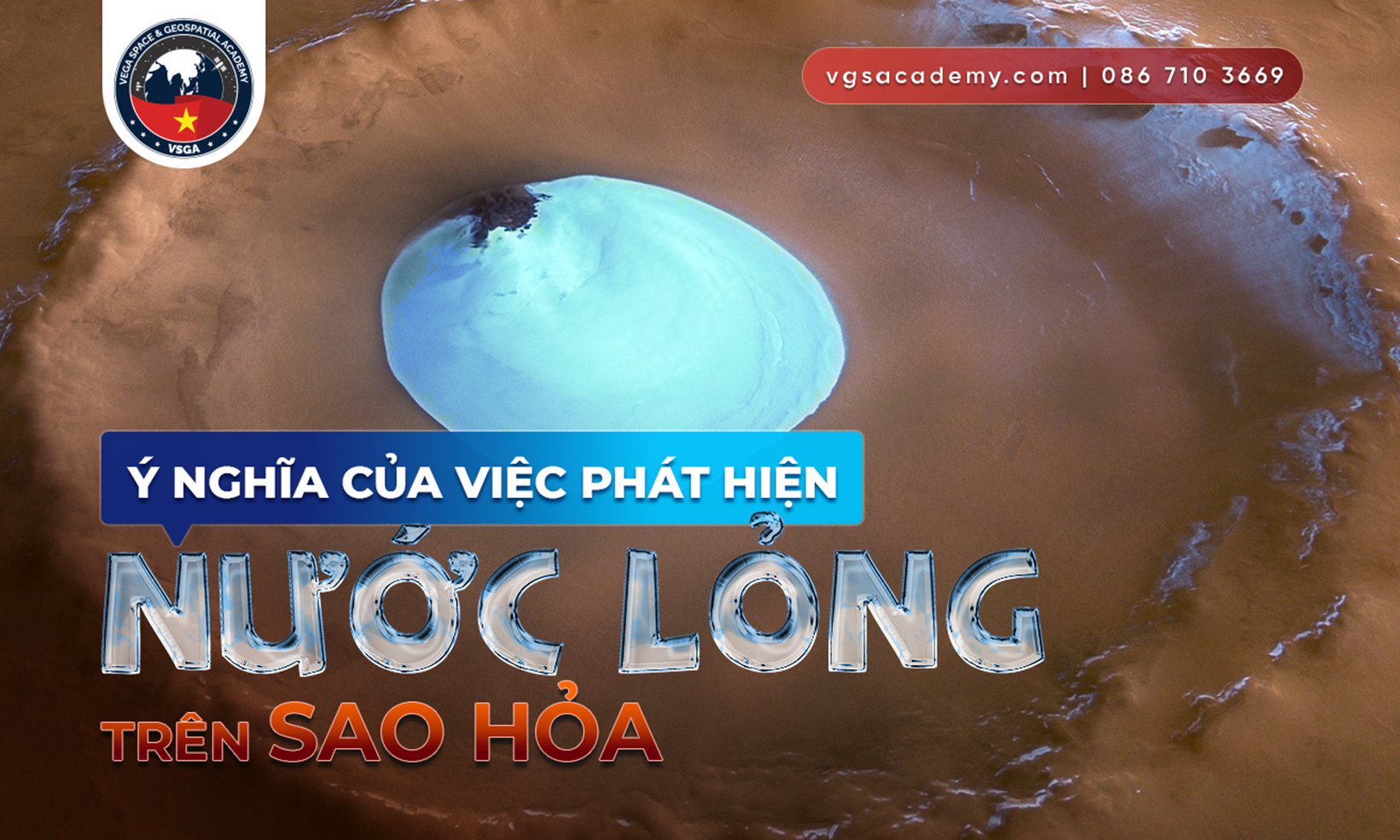 Y nghia cua viec phat hien nuoc long tren Sao Hoa